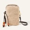 Accessorize Shearling Phone Bag -RIVE IS Clothing Shop VO53S SQ1 0000000067 CREAM SLf