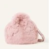 Accessorize Faux Fur Handheld Crossbody
