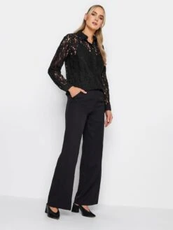 Long Tall Sally Black Lace Shirt -RIVE IS Clothing Shop VO5AA SQ3 0000000004 BLACK MDo
