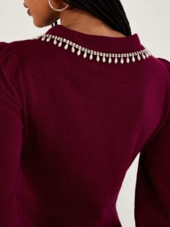 Monsoon Cleo Collar Dress - Pink -RIVE IS Clothing Shop VO5M8 SQ4 0000000063 PINK MDd