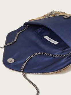 Monsoon Bronze And Gold Envelope Clutch -RIVE IS Clothing Shop VO5SE SQ5 0000000036 GOLD SLi