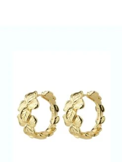 Pilgrim ECHO   Hoop Earrings Gold-plated