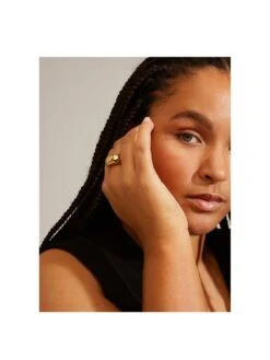 Pilgrim PACE   Statement Ring Gold-plated -RIVE IS Clothing Shop VO87A SQ2 0000000036 GOLD SLf