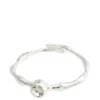 Pilgrim LULU Recycled Crystal Stack Ring Silver-plated - Adjustable Sizing -RIVE IS Clothing Shop VO87K SQ1 0000000035 SILVER SLa