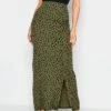 Long Tall Sally Khaki Markings Maxi Skirt -RIVE IS Clothing Shop VOCGG SQ1 0000000047 GREEN MDf