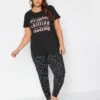 Yours Night Sky Cuffed Pj Pant -RIVE IS Clothing Shop VOCH4 SQ1 0000000004 BLACK MDf