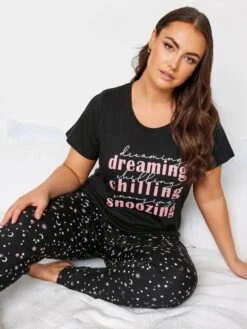 Yours Night Sky Cuffed Pj Pant -RIVE IS Clothing Shop VOCH4 SQ3 0000000004 BLACK MDo