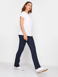 Long Tall Sally Indigo Straight Leg Jean 36" -RIVE IS Clothing Shop VOCI4 SQ4 0000000020 BLUE MDd