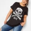 Yours Printed T-shirt - Black