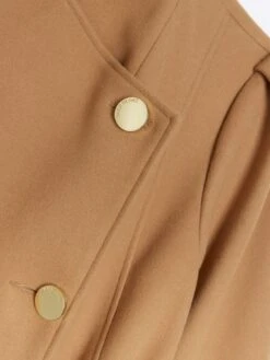 RI Petite Petite Wrap Coat - Light Brown -RIVE IS Clothing Shop VOTEB SQ5 0000001277 LIGHT BROWN MDd1