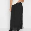 Long Tall Sally Mono Stripe Panel Skirt