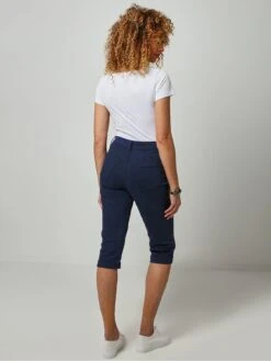 Joe Browns Capri Pants - White -RIVE IS Clothing Shop VOXOP SQ2 0000000020 BLUE MDb