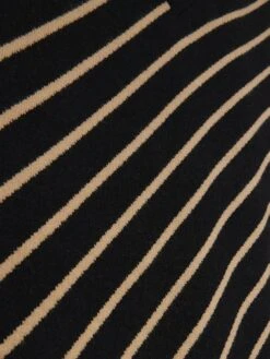 River Island V Neck Stripe Jumper - Black -RIVE IS Clothing Shop VOYJG SQ5 0000000004 BLACK MDd1