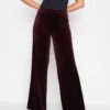 Long Tall Sally Purple Velour Wide Leg 34" -RIVE IS Clothing Shop VP0EJ SQ1 0000000039 PURPLE MDf