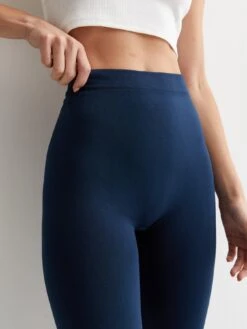 New Look Navy Fleece Leggings -RIVE IS Clothing Shop VP2BA SQ4 0000000048 NAVY MDd