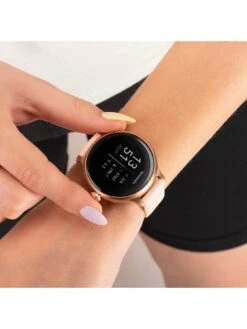 Sekonda Womens Connect Pink Silicone Strap Smartwatch -RIVE IS Clothing Shop VP6W9 SQ3 0000000063 PINK MDd