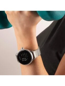 Sekonda Womens Connect Silver Stainless Steel Mesh Bracelet Smartwatch -RIVE IS Clothing Shop VP6WA SQ3 0000000035 SILVER MDd