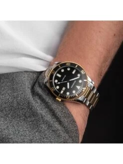 Sekonda Men's Sport Ocean 2-Tone Stainless Steel Bracelet Watch -RIVE IS Clothing Shop VP6XB SQ3 0000005705 TWO TONE MDd