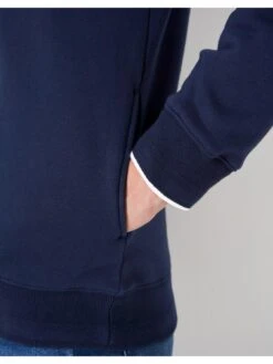 Crew Clothing Half Zip Sweatshirt - Navy -RIVE IS Clothing Shop VP7E4 SQ5 0000000048 NAVY MDd1