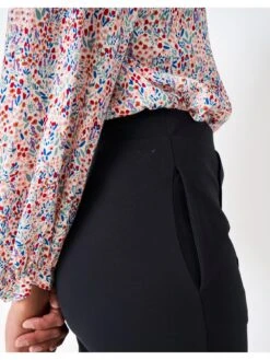 Crew Clothing Westbourne Ponte Trouser - Black -RIVE IS Clothing Shop VP7EI SQ5 0000000004 BLACK MDd1