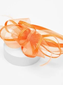 Quiz Orange Feather Loop Headband Fascinator -RIVE IS Clothing Shop VPC67 SQ3 0000000198 ORANGE SLd