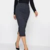 Long Tall Sally Leopard Print Tube Skirt -RIVE IS Clothing Shop VPD8C SQ1 0000000005 GREY MDf