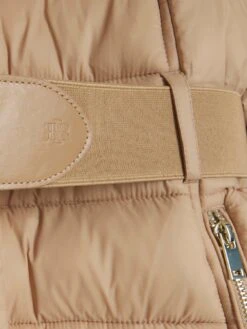 RI Petite Petite Shawl Slim Padded Coat - Brown -RIVE IS Clothing Shop VPEUU SQ5 0000000143 BROWN MDd1