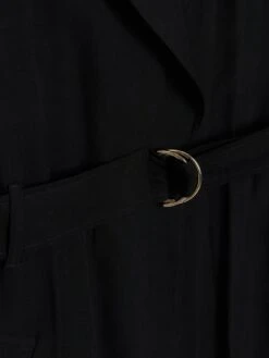 River Island Belted Trench Coat - Black -RIVE IS Clothing Shop VPEVE SQ5 0000000004 BLACK MDd1