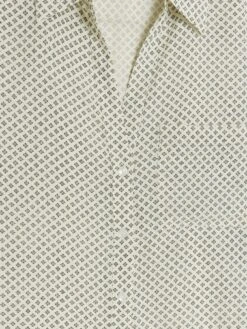 RI Plus Plus Geo Printed Shirt - Cream -RIVE IS Clothing Shop VPEXB SQ5 0000000067 CREAM MDd1