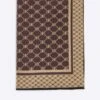 River Island Monogram Scarf - Brown -RIVE IS Clothing Shop VPG8X SQ1 0000000143 BROWN SLf