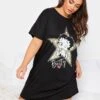 Yours Yours Winking Betty Boop Sleeptee - Black -RIVE IS Clothing Shop VPJEN SQ1 0000000004 BLACK MDf