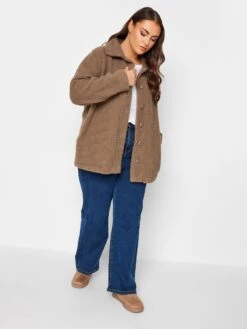 Yours Teddy Fleece Mocha -RIVE IS Clothing Shop VPJFV SQ3 0000000143 BROWN MDo