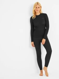 TOG24 Darley Essential Base Layer LS Top And Legging Set - Black -RIVE IS Clothing Shop VPK8M SQ3 0000000004 BLACK MDo