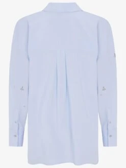 Mint Velvet Blue Spaced Embellished Shirt -RIVE IS Clothing Shop VPOQK SQ5 0000000020 BLUE MDd1