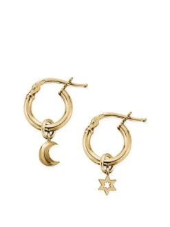 ChloBo GOLD WISDOM AND GUIDANCE SMALL HOOPS