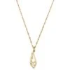 ChloBo GOLD DELICATE CUBE CHAIN INTERLOCKING HEART AND ANGEL WING NECKLACE -RIVE IS Clothing Shop VPVVL SQ1 0000000036 GOLD SLf