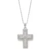 Say It With Diamonds Paved CZ Cross Necklace -RIVE IS Clothing Shop VPWYB SQ1 0000000036 GOLD SLf