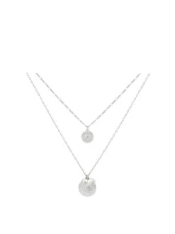 Bibi Bijoux Silver 'Love Hearts' Layered Necklace