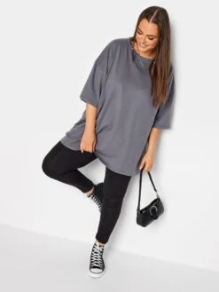 Yours Boxy Tee. Flat Grey -RIVE IS Clothing Shop VPZ7L SQ3 0000000005 GREY MDo