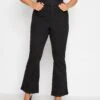 Yours Pull On Bootcut Jegging Black
