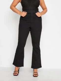 Yours Pull On Bootcut Jegging Black