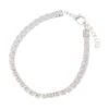 Accessorize Sterling Silver Plated Tennis Bracelet