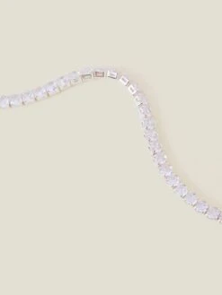 Accessorize Sterling Silver Plated Tennis Bracelet -RIVE IS Clothing Shop VQ8I8 SQ3 0000000035 SILVER SLd