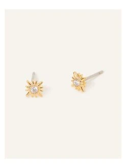 Accessorize Z Boxed Crystal Star Studs -RIVE IS Clothing Shop VQ8L4 SQ3 0000000036 GOLD SLd