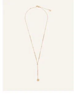 Accessorize 14Ct Gold-Plated Y-Chain Necklace