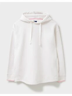 Crew Clothing Relaxed Hoodie - White -RIVE IS Clothing Shop VQ8PJ SQ3 0000000013 WHITE MDo