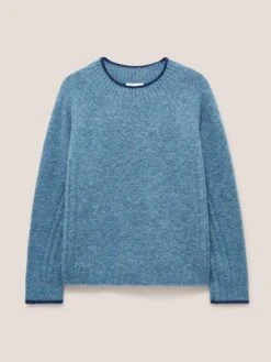 White Stuff Medway Jumper - Blue -RIVE IS Clothing Shop VQ8QU SQ4 0000000020 BLUE MDd