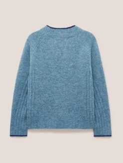 White Stuff Medway Jumper - Blue -RIVE IS Clothing Shop VQ8QU SQ5 0000000020 BLUE MDd1