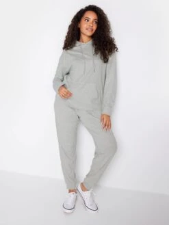 M&Co Grey Marl Soft Touch Hoodie -RIVE IS Clothing Shop VQGZ0 SQ3 0000000005 GREY MDo