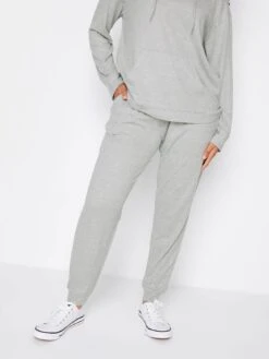 M&Co Grey Marl Soft Touch Jogger